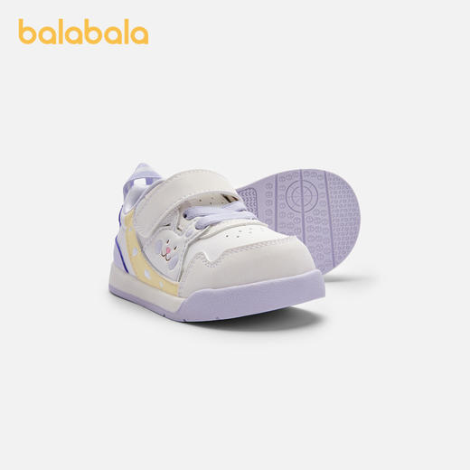 巴拉巴拉童鞋儿童学步鞋女童春秋可爱卡通婴儿鞋子基础百搭运动鞋 商品图1