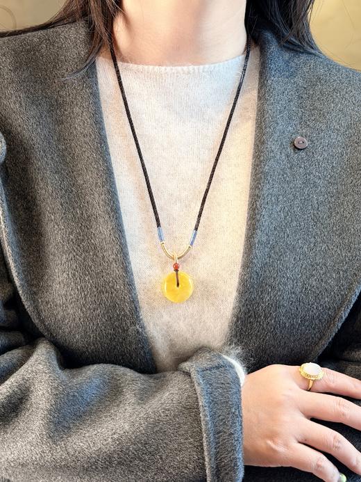 时光的礼物——高品质原创能&L亮 珠宝蜜蜡专场！天燃蜜蜡高货闭眼入，正源俄料、乌料｜白花蜜、金绞蜜、鸡油红一网打尽！亿万年凝华，戴在身上就是和好云打交道～ 商品图5