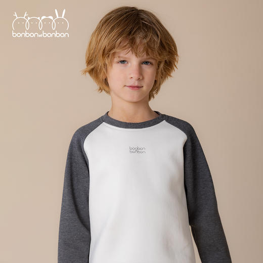 插肩袖针织T恤 商品图1