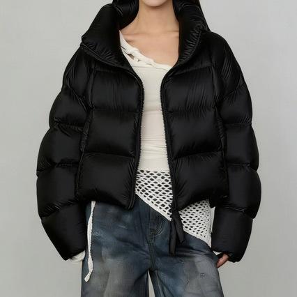 【YW】无忧购50%绒小辣椒羽绒服女短款小个子立领面包服加厚外套8557（现货48小时内发货） 商品图4