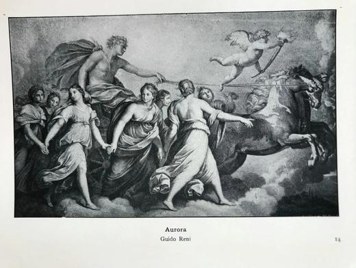 1909年 希腊与罗马传说 16幅插图 真皮脊精装32开 商品图6