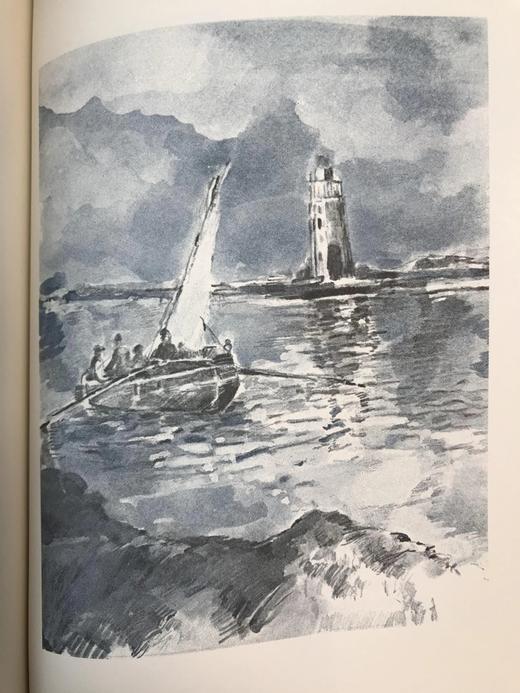 限量版！弗吉尼亚・伍尔夫《到灯塔去》 配插图 富兰克林图书馆豪华皮装本 商品图6