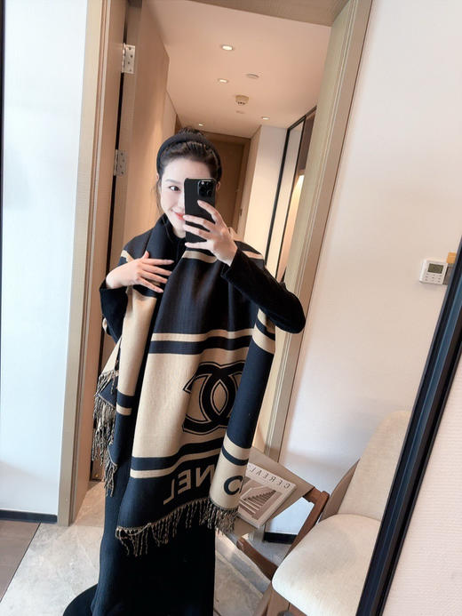 秋冬特惠💰150 香奈儿围巾 女神及日常都非常好搭配的款 商品图4