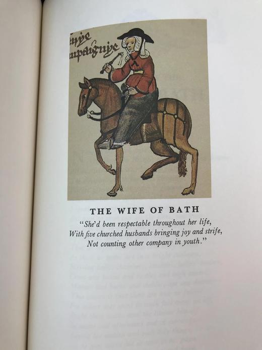 限量版！含藏书票 杰弗里・乔叟《坎特伯雷故事集》 配插图 富兰克林图书馆豪华皮装本 商品图10