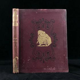 含中国内容！1896年7~12月 英国讽刺漫画杂志《笨拙》 数百幅插图 漆布精装16开