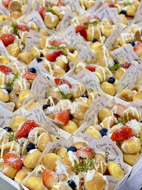 一口酸奶小泡芙