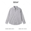 1553SDSA男士秋冬新款痞帅男装潮牌简约植物花卉长袖衬衫百搭舒适衬衣 商品缩略图1