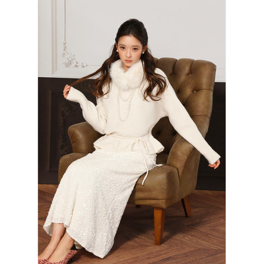 重工亮片鱼尾长裙-纪念日百货门店同款169146831 商品图2