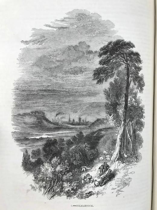 约19世纪后期 大英帝国风光图集（卷3） 百余幅精美版画插图 真皮精装16开 商品图5