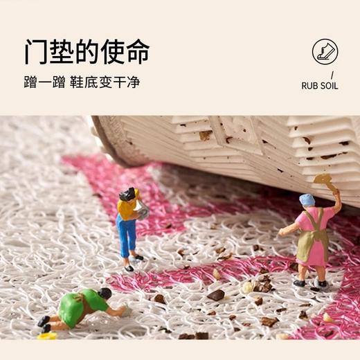 【马年新年地毯】入户门地垫2026新年进门脚垫 玄关防滑垫家用门口耐脏丝圈地垫 商品图3