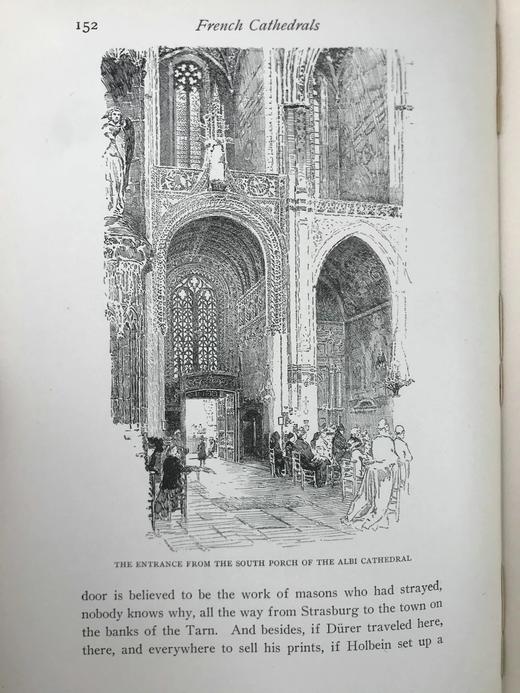 1909年 法国宗教建筑图集 183幅插图 漆布精装16开 商品图5