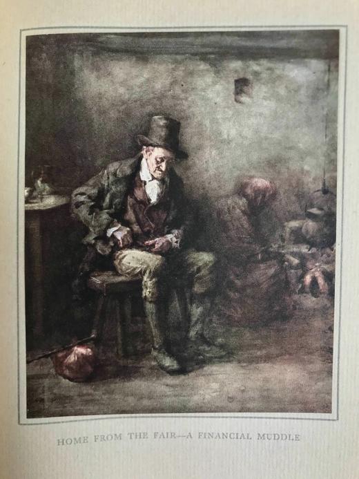 1912年 爱尔兰生活的惬意时光 16幅彩色手工贴图 漆布精装32开 商品图7