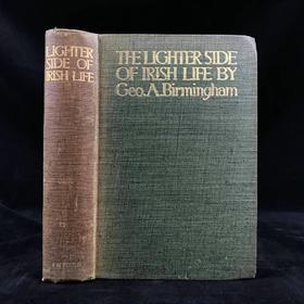 1912年 爱尔兰生活的惬意时光 16幅彩色手工贴图 漆布精装32开