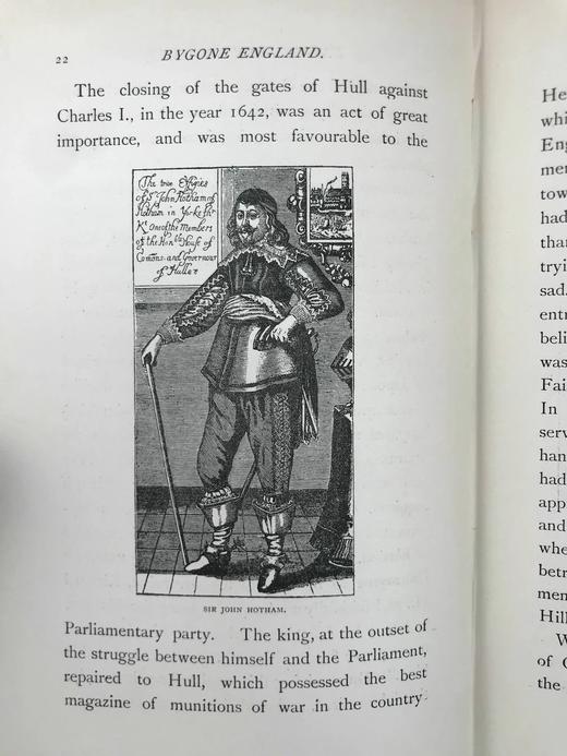 1892年 过去的英格兰 约10余幅插图 漆布精装大32开 商品图13