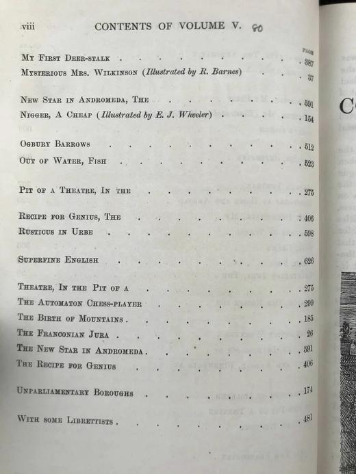 1885年 康希尔杂志 数百幅插图 皮脊精装大32开 商品图4