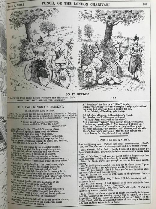 1896年 英国讽刺漫画杂志《笨拙》 数百幅插图 漆布精装16开 商品图13