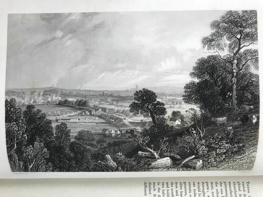 约19世纪后期 大英帝国风光图集（卷4） 百余幅精美版画插图 真皮精装16开 商品图9