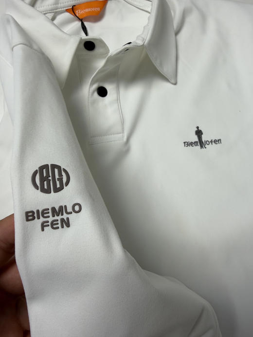 正品比音勒芬 国家队 POLO长袖 原价980，黑色，白色，m-xxl 商品图6