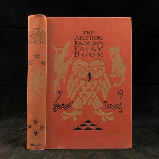 1933年 亚瑟·拉克姆童话集 数十幅精美插图 布面精装大32开 商品图0