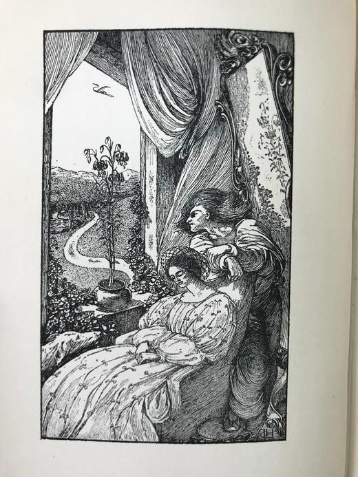 1895年 劳伦斯·豪斯曼《欢乐屋》 豪斯曼兄妹配多幅插图 漆布精装32开 商品图8