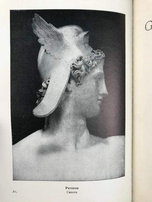 1909年 希腊与罗马传说 16幅插图 真皮脊精装32开 商品图2