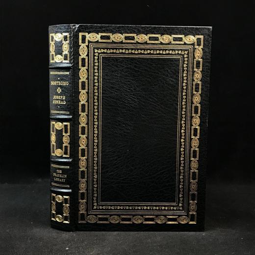 限量版！约瑟夫・康拉德《诺斯特罗莫》 配插图 富兰克林图书馆豪华皮装本 商品图0