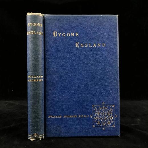 1892年 过去的英格兰 约10余幅插图 漆布精装大32开 商品图0