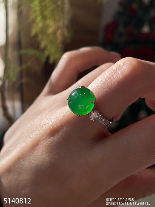 5140812，蛋面戒指。具体价格微信咨询 商品图3