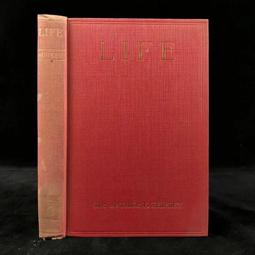 1925年 生物学读本 70幅版画插图 漆布精装32开 商品图0