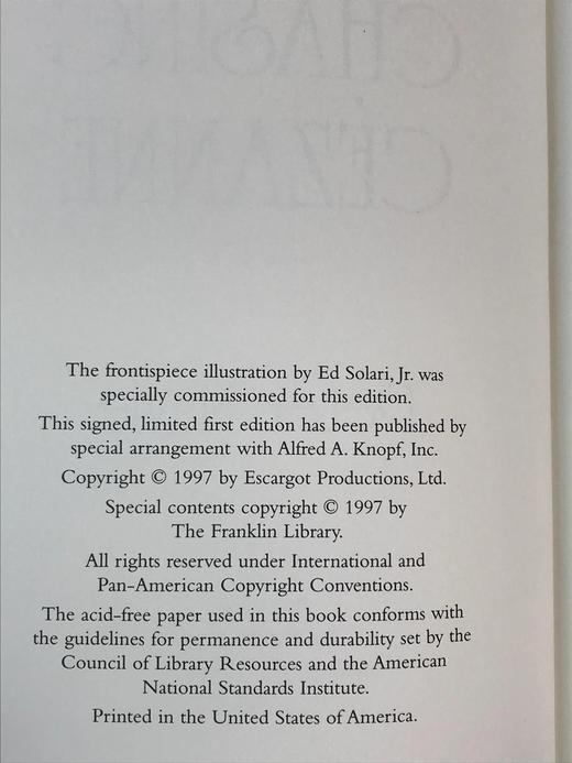 签名首版！彼得・梅尔《追逐塞尚》 富兰克林图书馆豪华皮装本 商品图4