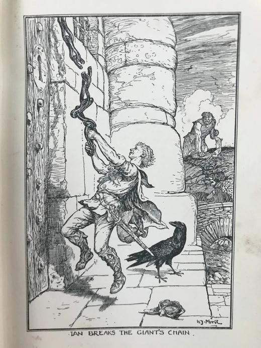 1906年 安德鲁·朗格《橙色童话书》 8幅彩色与大量黑白插图 漆布精装32开 商品图13