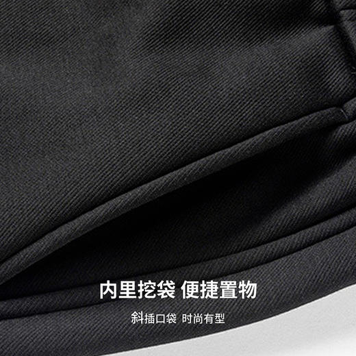 【聚热锁温】圣得西中青年男款休闲裤2025年冬季保暖束脚系绳长裤 商品图8