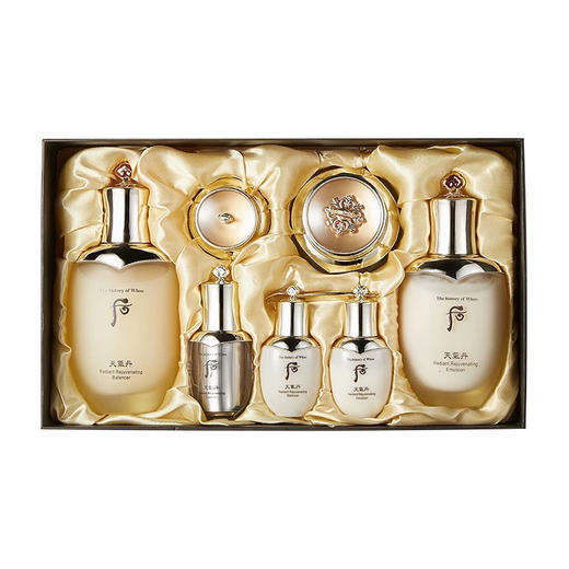 【限定福利】Whoo/后天气丹水乳七件套（滋养液150ml+滋养乳110ml+滋养霜25ml+滋养液25ml+滋养乳25ml+精华液10ml+眼霜8ml）（下单后72h发货） 商品图5