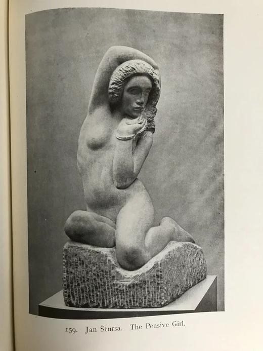 1924年 捷克艺术图集 203幅插图 精装16开 商品图7