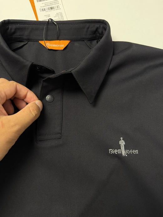 正品比音勒芬 国家队 POLO长袖 原价980，黑色，白色，m-xxl 商品图3