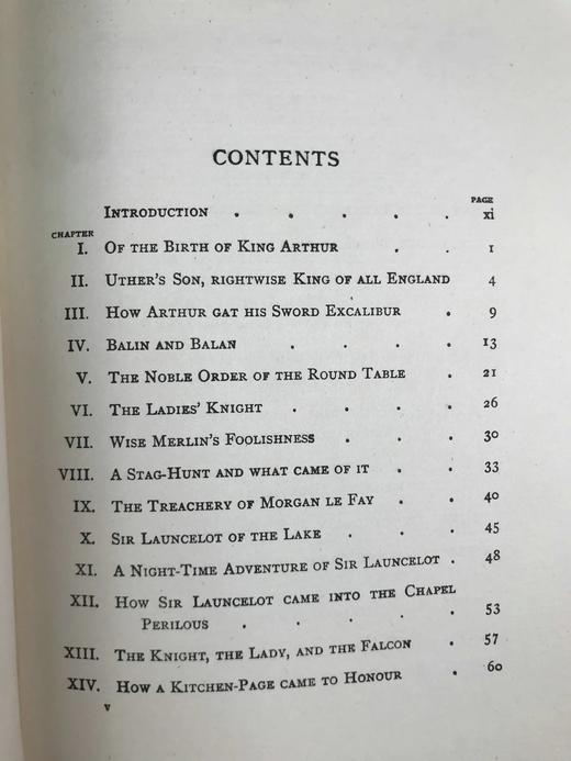 1909年 亚瑟王与圆桌骑士的故事 16幅插图 真皮脊精装32开 商品图4