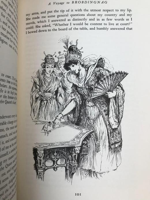 限量版！含藏书票 乔纳森・斯威夫特《格列佛游记》 配插图 富兰克林图书馆豪华皮装本 商品图13