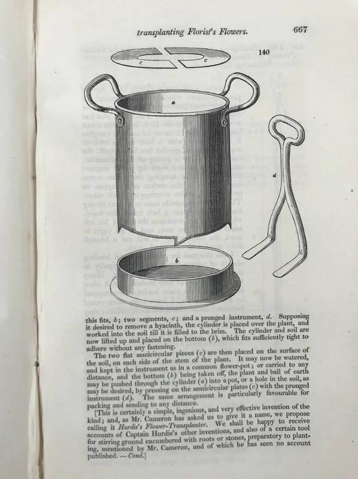 1832年 园丁杂志 近百幅版画插图 漆布脊精装大32开 商品图14