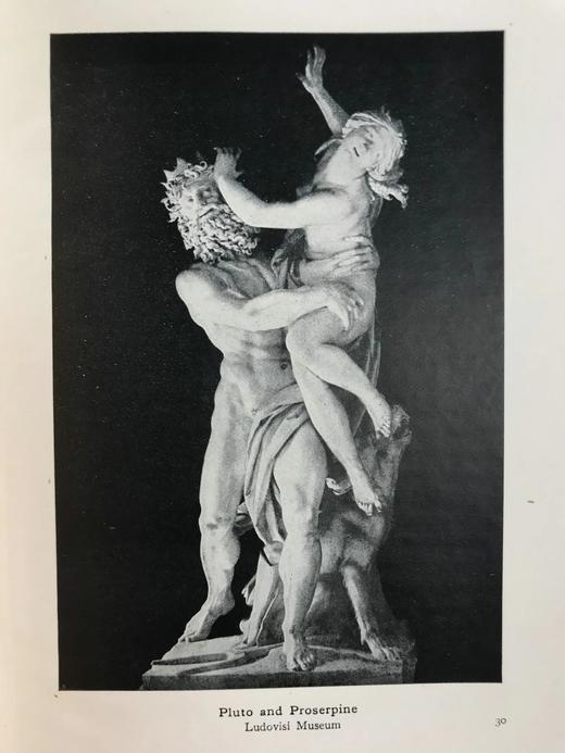 1909年 希腊与罗马传说 16幅插图 真皮脊精装32开 商品图7