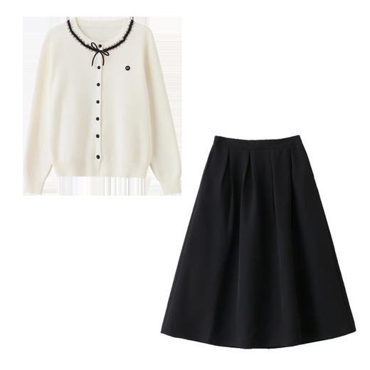 小香风套装两件套甜美休闲套裙XBL8501 商品图4