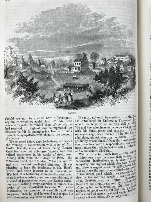 1856年 礼拜日杂志 数百幅插图 真皮精装18开 商品图9