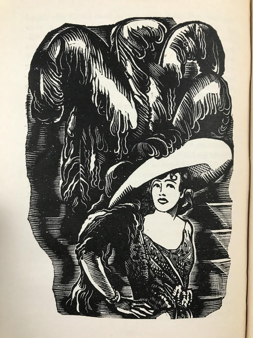 【法语】1932年 科莱特《牢狱与天堂》 克莱蒙·塞尔沃木版画插图 皮装大32开 商品图11