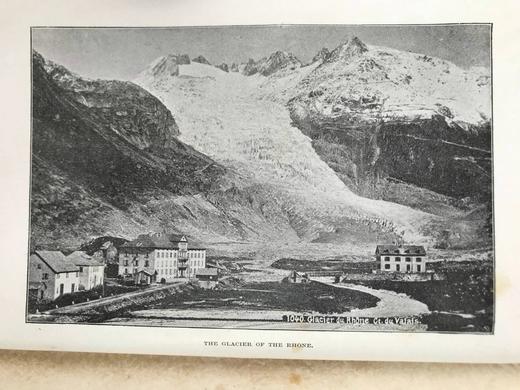 1896年 瑞士风景 154幅插图 漆布精装32开 商品图3
