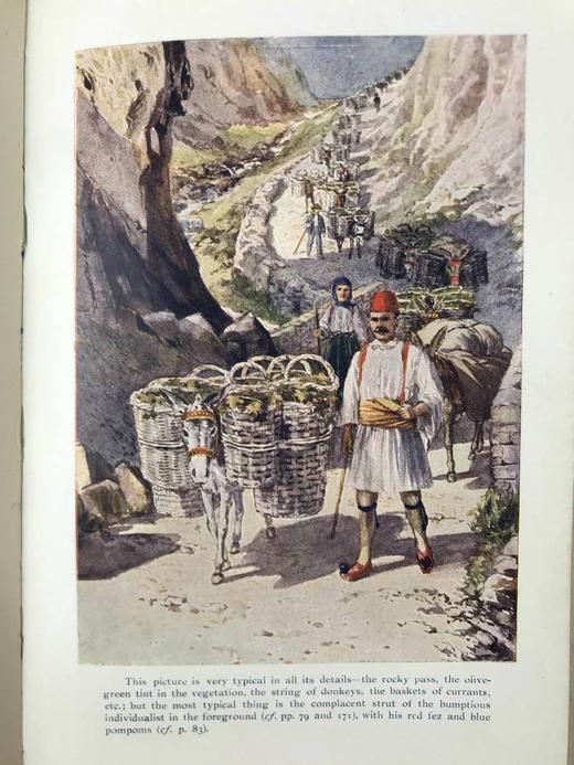 1910年 世界各地风物志含中国内容 24幅彩色插图 漆布精装32开 商品图13