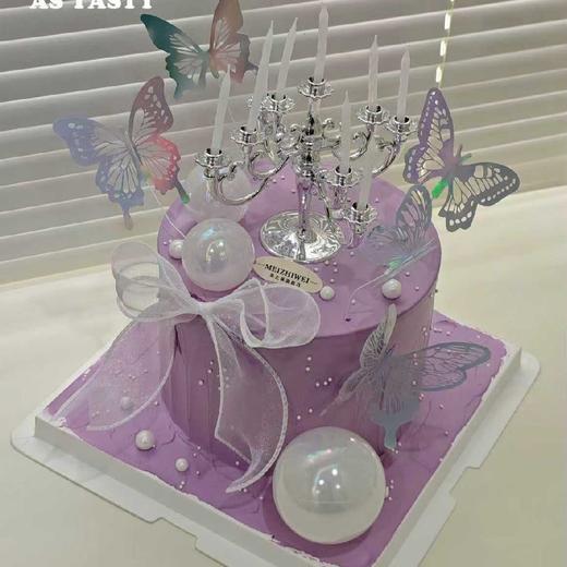 820.香芋味动物奶油蛋糕 商品图0