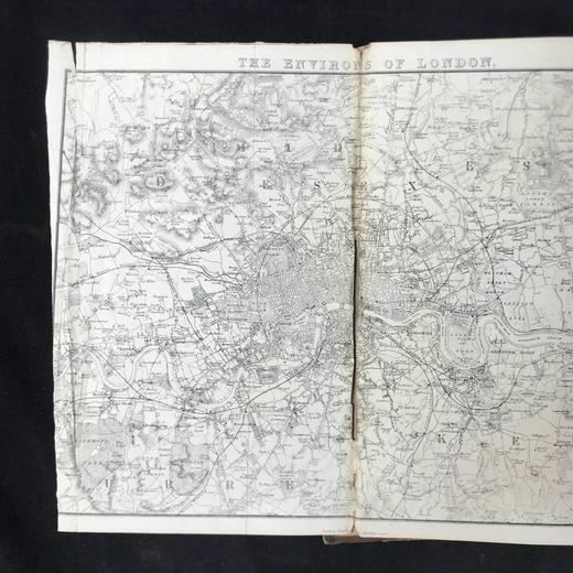 约19世纪后期 大英帝国风光图集（卷4） 百余幅精美版画插图 真皮精装16开 商品图2