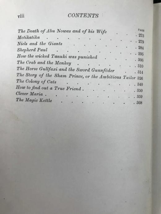1909年 安德鲁·朗格《深红色童话书》 8幅彩色与大量黑白插图 漆布精装32开 商品图5