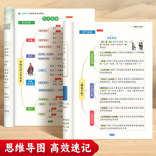 初中文学文化常识名著导读考点精炼必读名著漫画导图考点速记视频精讲赠训练册 商品图1