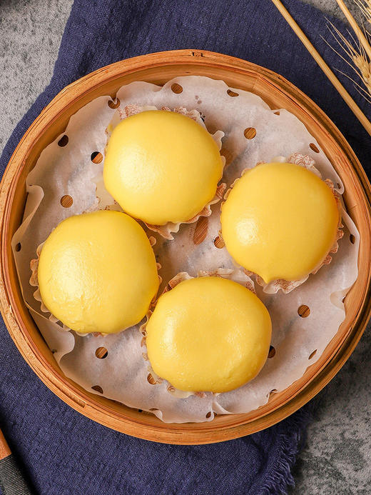 【爆汁流沙包】元宝造型，甜而不腻 蛋香扑鼻 港式茶点 不一样的享受 商品图4