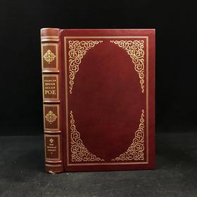 限量版！含藏书票 埃德加・爱伦・坡《埃德加・爱伦・坡故事集》 配插图 富兰克林图书馆豪华皮装本